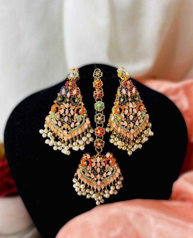 Colorful Gemstone Jewelry Set